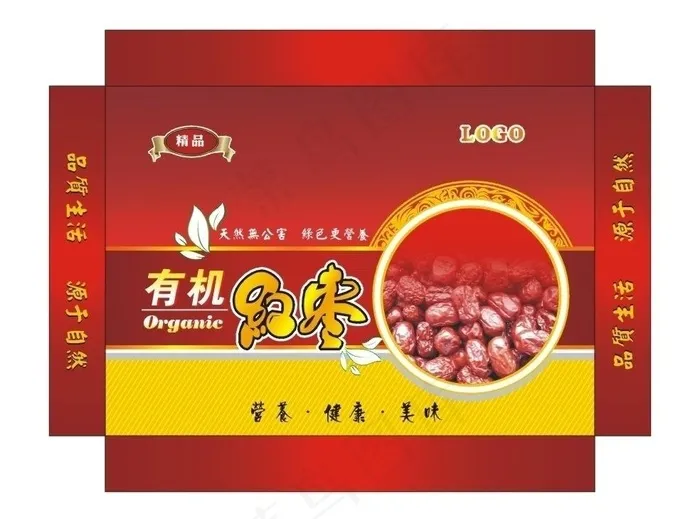 红枣包装图片cdr矢量模版下载