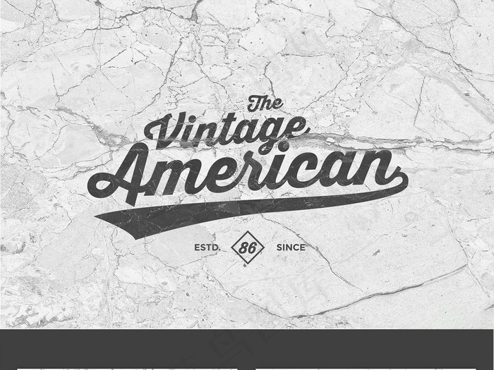 黑白大理石纹背景图