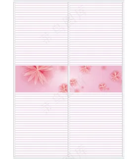 梦幻花卉移门图案素材 梦幻花卉移门图案素材