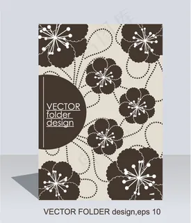 经典花纹背景12-矢量素材