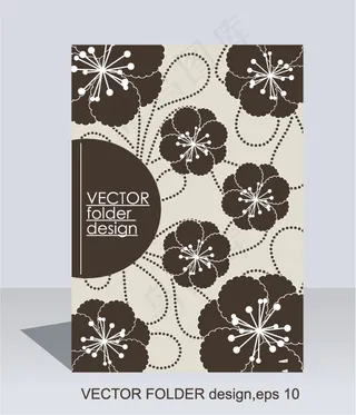 经典花纹背景12-矢量素材