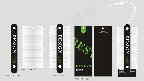 t恤吊牌图片