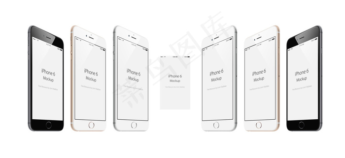 iPhone-6手机样机psd模版下载
