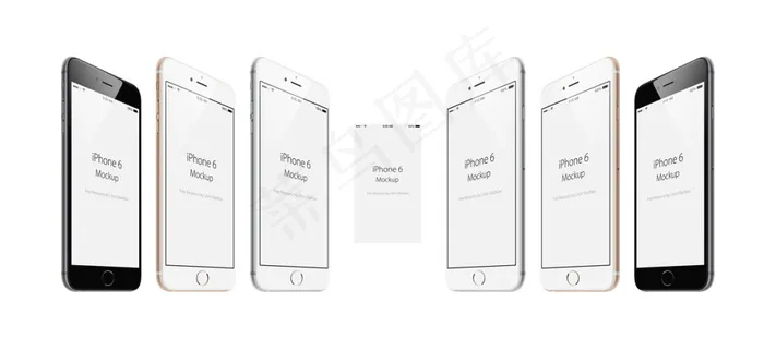 iPhone-6手机样机psd模版下载
