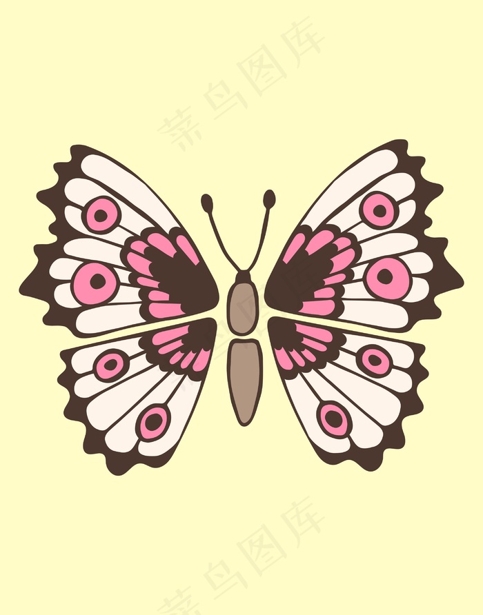 蝴蝶插画