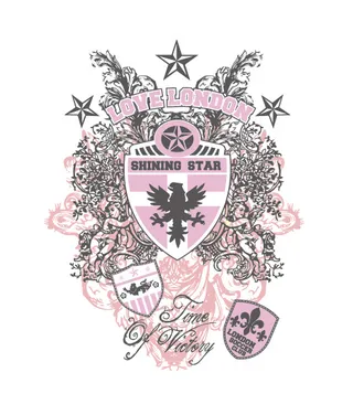 鹰形盾牌徽章AI下载免费下载