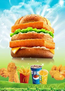 麦当劳海报 麦当劳海报