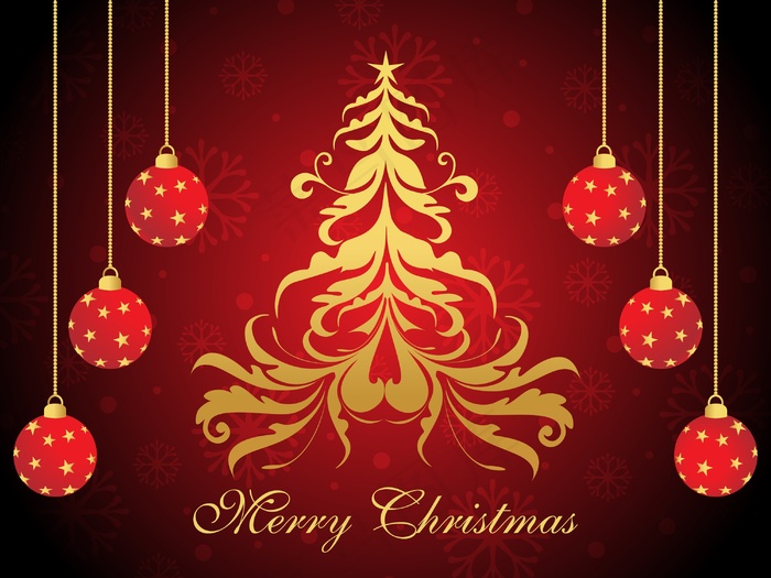 圣诞日褐紫红色背景