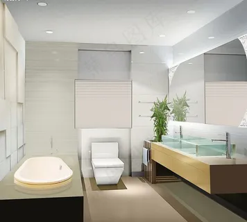 卫生间装修设计效果图 卫生间装修设计效果图