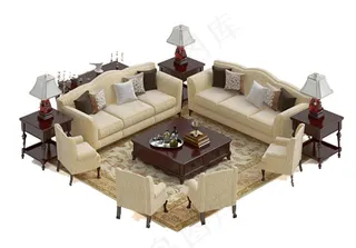 家具组合素材模板下载