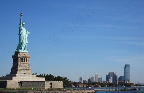 纽约 自由岛 自由女神像图片