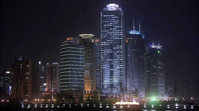 上海夜景高清实拍视频