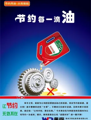 节约用油图片