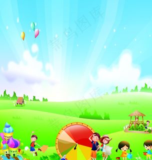 卡通背景底图图片