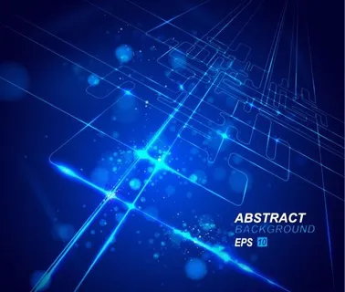 动感璀璨的科技背景矢量素材三 动感璀璨的科技背景矢量素材三