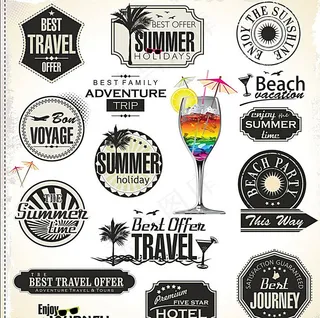 EPS 背景 标签 潮流 底纹图片