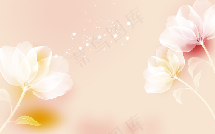 时尚梦幻花电视背景墙(9071X5669(DPI:72))psd模版下载