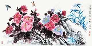 富贵牡丹图图片