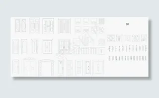 cad室内设计综合图库