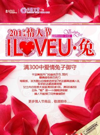 情人节（花瓣未分）图片