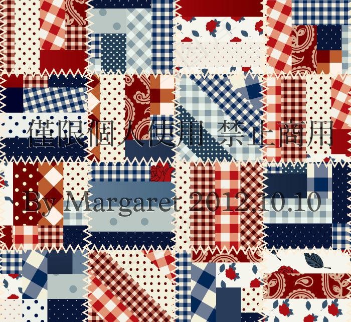 波西米亚风格拼布背景图片