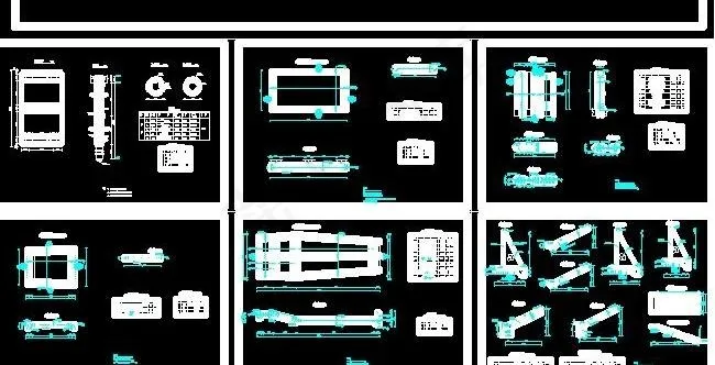 干渠节制闸设计图