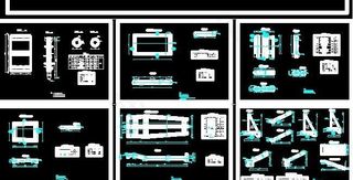 干渠节制闸设计图