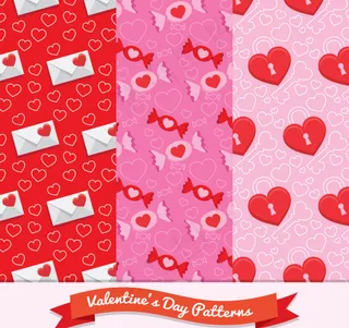 情人节元素图案