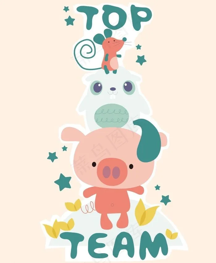 卡通画图片cdr矢量模版下载