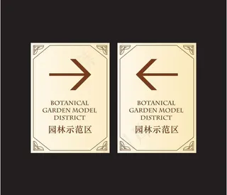 指示牌 路牌图片