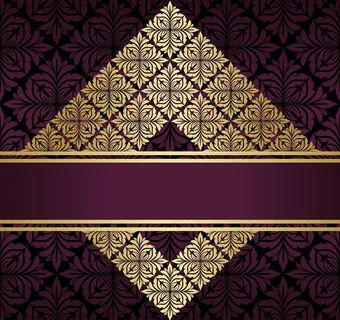 欧式花纹背景图片