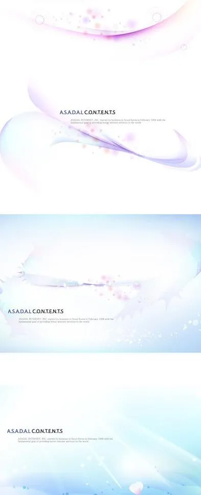 动感蓝色水花水泡图片ai矢量模版下载