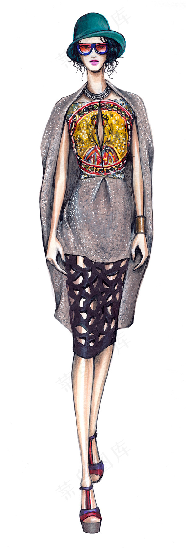 时尚女装设计图