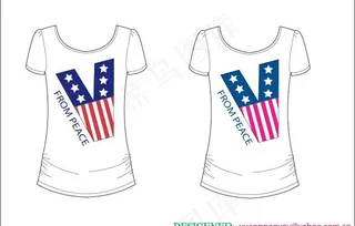 t shirt t恤 印花 可爱 ...