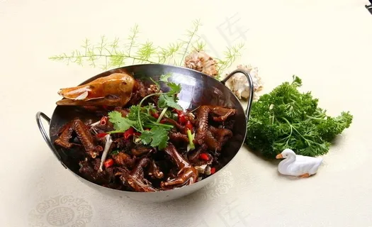 干锅啤酒鸭图片