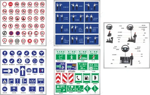 各类交通安全牌