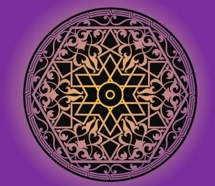伊斯兰的图形ai矢量模版下载