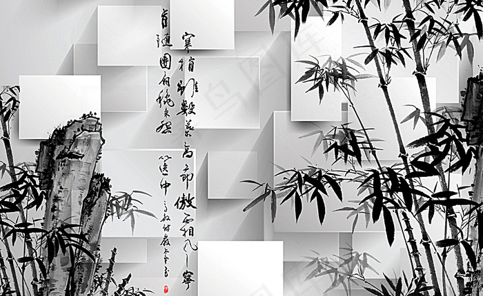 3D电视背景墙图片