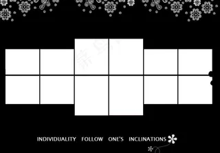 摄影婚纱相框 边框图片