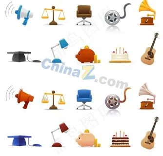 生活百科图标矢量素材