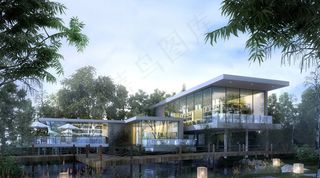 景观酒吧建筑图片