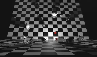 创意空间棋盘图片