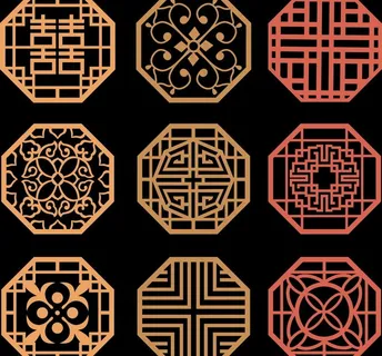 中式花纹图片 中式花纹图片