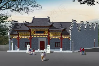 寺庙祠堂图片