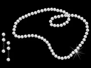 向量的钻石首饰