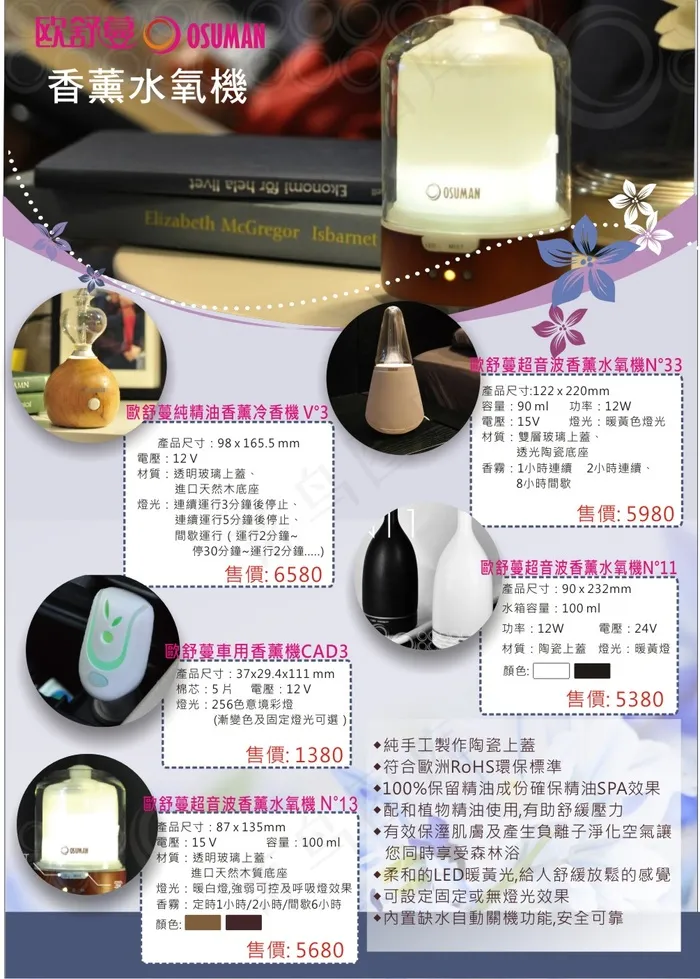 香薰产品DMcdr矢量模版下载