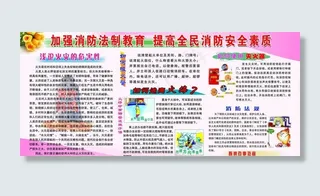 消防展板图片