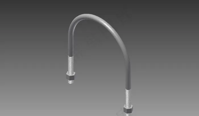 3 / 4“U型螺栓6×8的3 /...