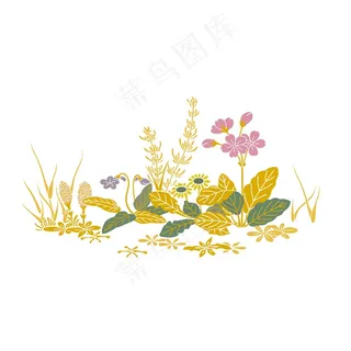 植物花卉图案设计