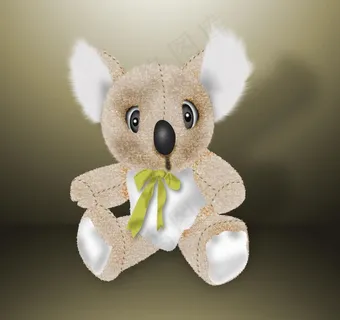 玩具毛绒熊图片